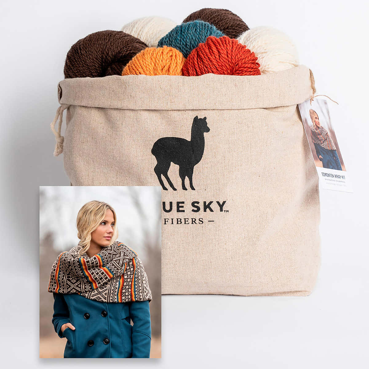 Blue Sky Fibers Edmonton Wrap Kit