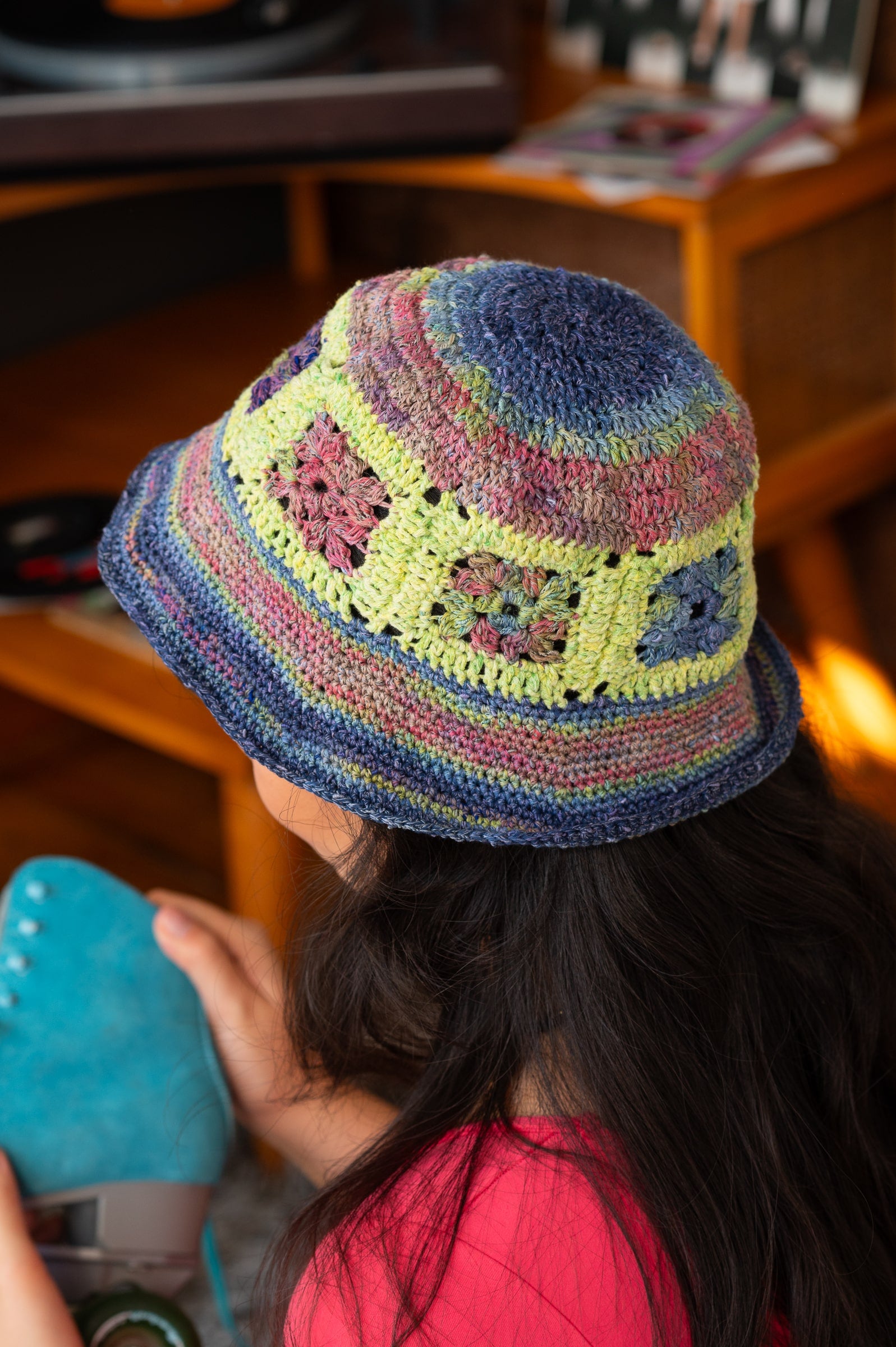 Berroco Forever Disco Funkytown Hat Crochet Pattern