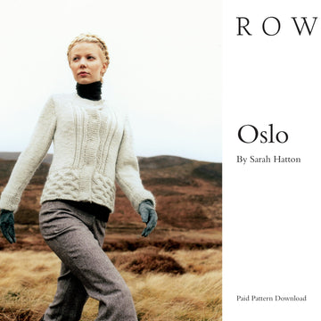 Rowan Oslo Cardigan Knitting Pattern