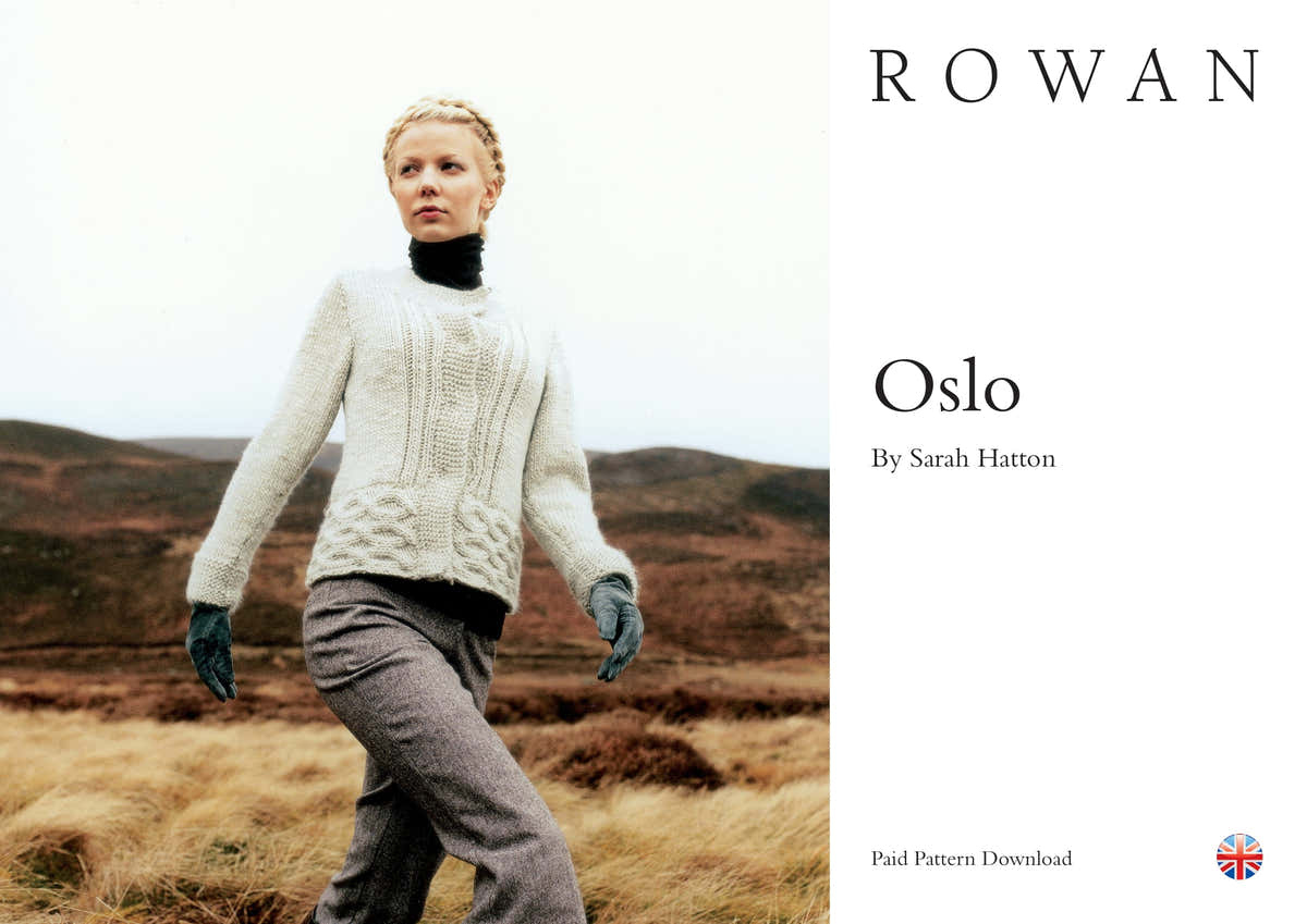 Rowan Oslo Cardigan Knitting Pattern