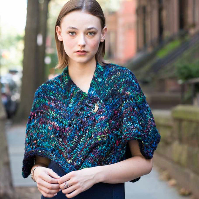 Malabrigo Book 13 Wrap Knitting Pattern