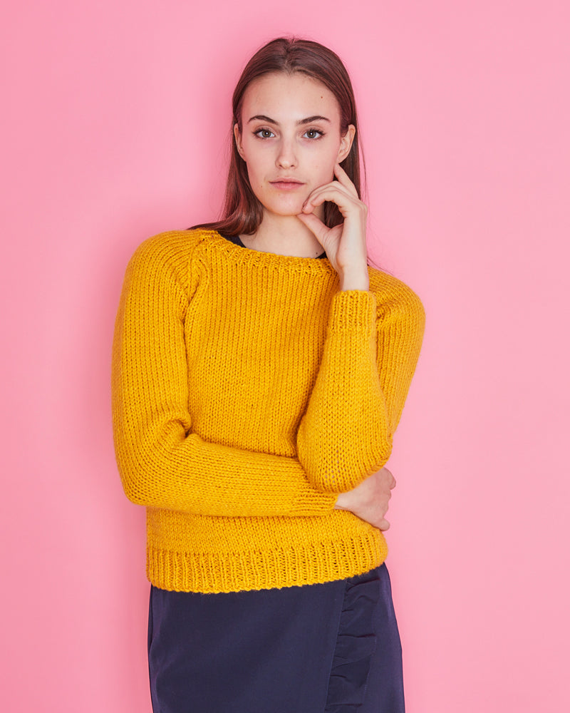 Paintbox Yarns Autumn Breeze Jumper Knitting Pattern