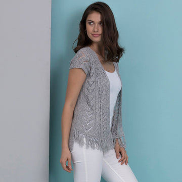 Stacy Charles Fine Yarns Casey Hi-Lo Vest PDF