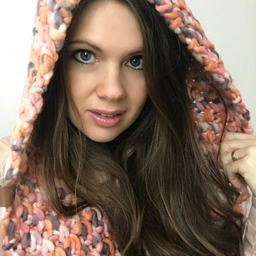Glacier Hooded Scarf