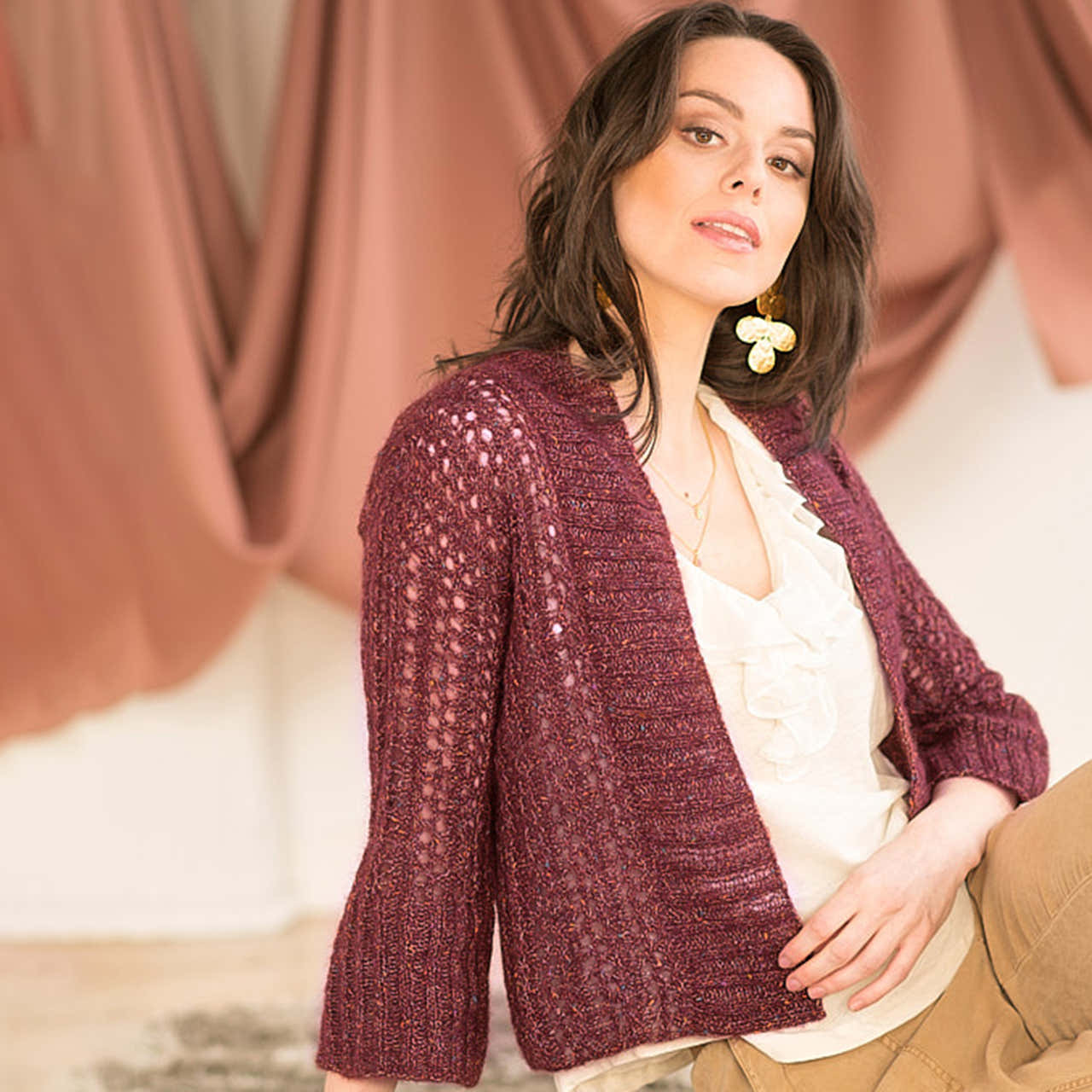 Berroco Sorcar Cardigan Knitting Pattern