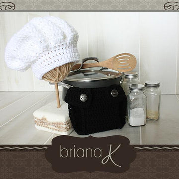 Newborn Chef Hat and Diaper Cover