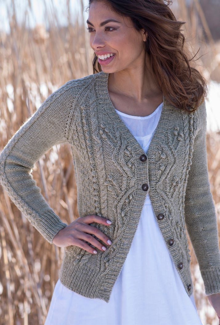 Berroco Fidelia Cardigan Knitting Pattern