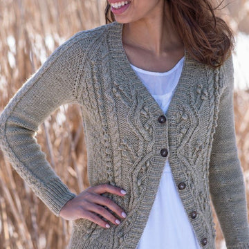 Berroco Fidelia Cardigan Knitting Pattern