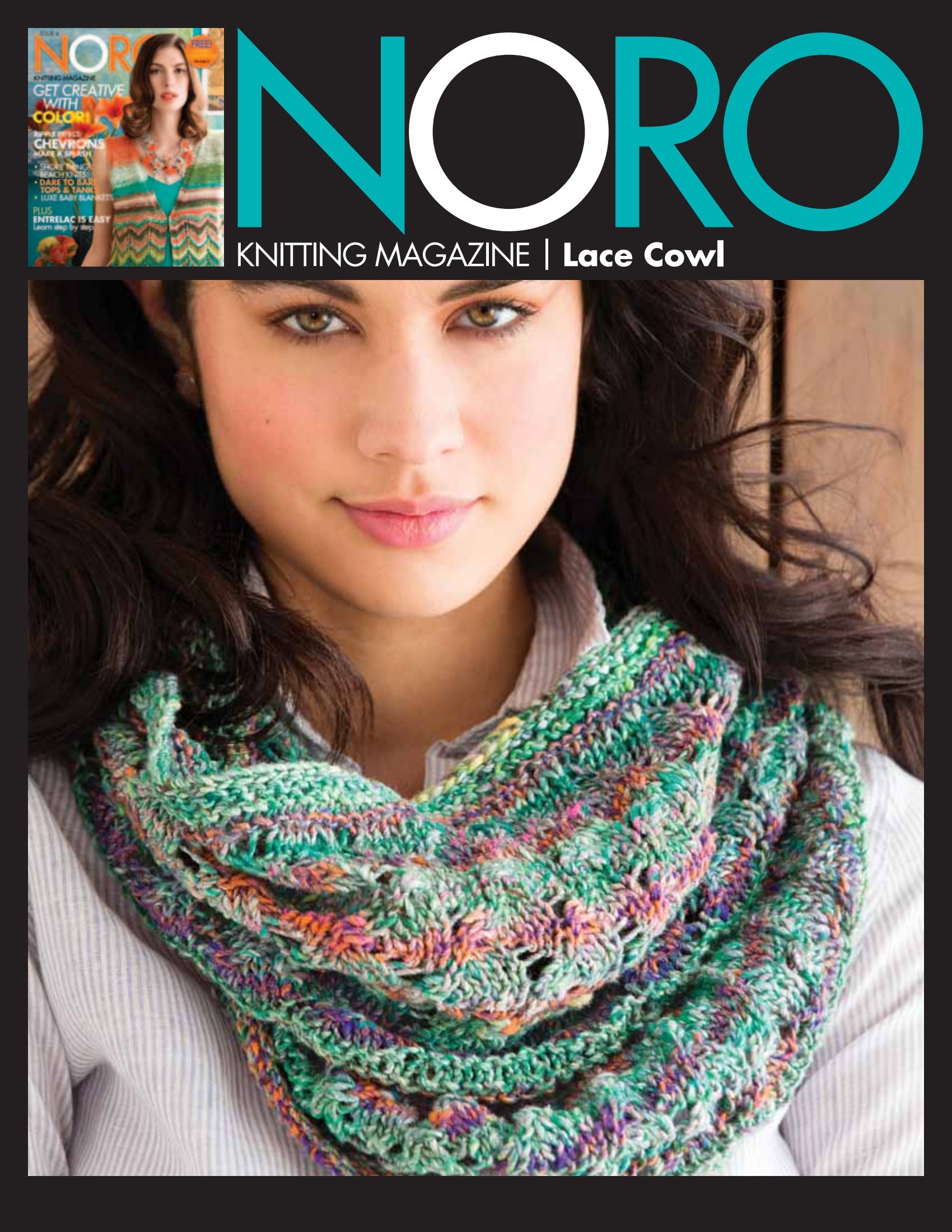Noro Lace Cowl Knitting Pattern