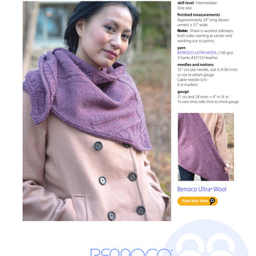 Berroco Hanover Shawl PDF