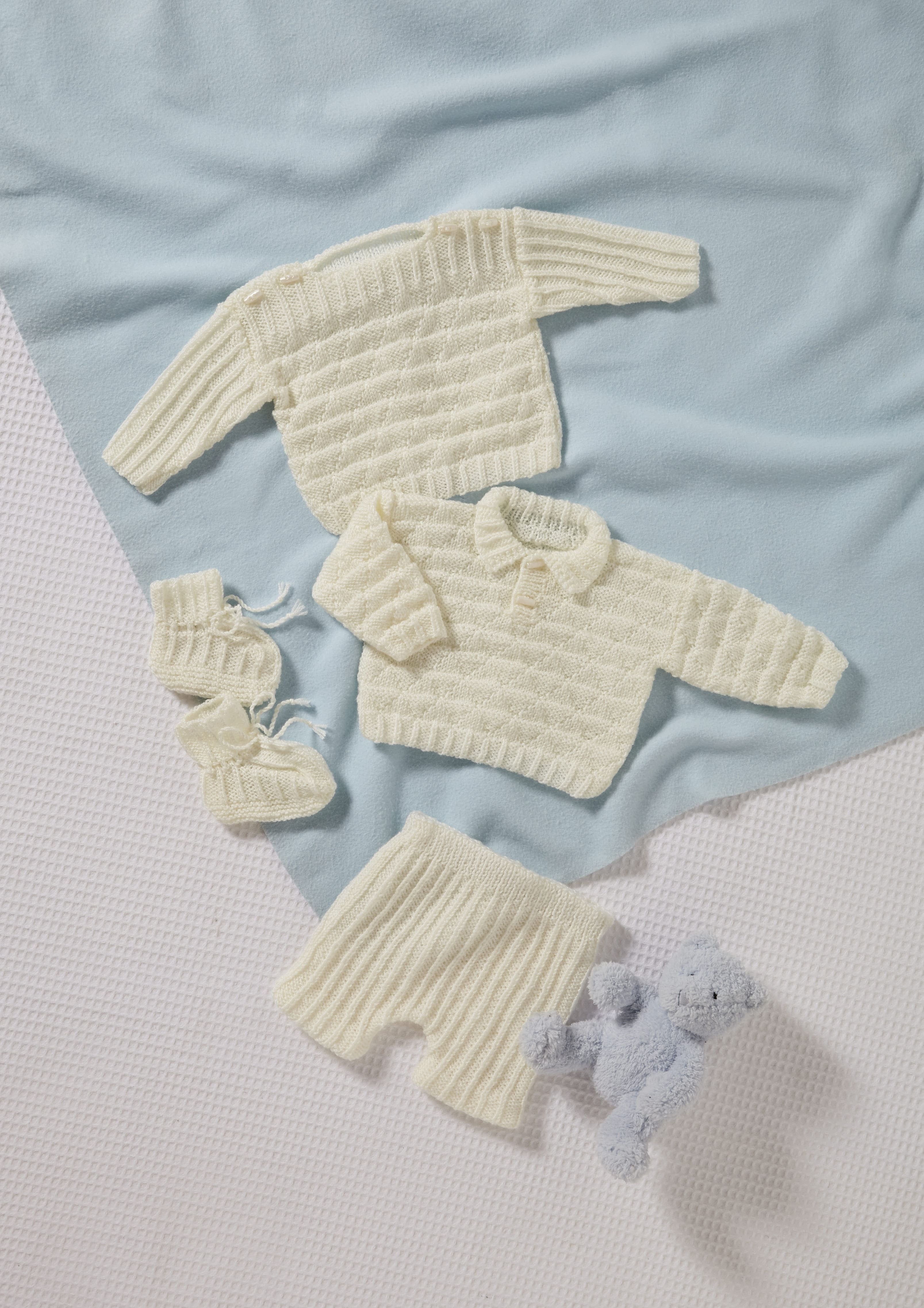 Childrens Booties Knitting Pattern