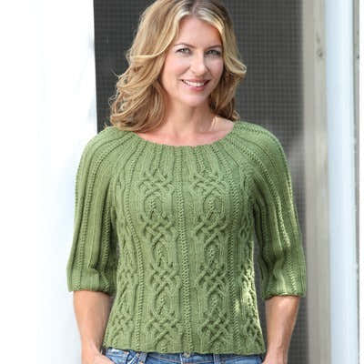 Valley Yarns Lyonesse Pullover Knitting Pattern