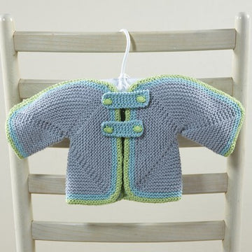 Valley Yarns Maia Baby Cardigan Knitting Pattern