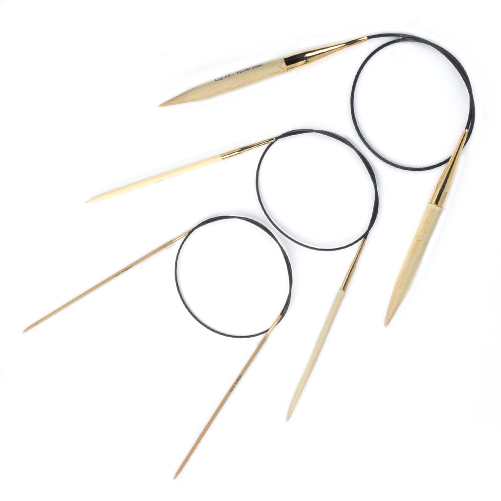 Knitter's Pride Bamboo Fixed Circular Needles 24"