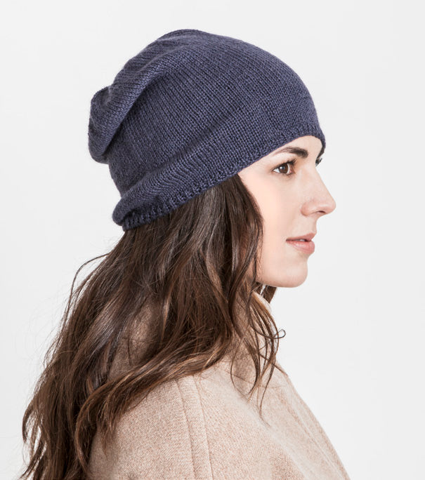 Riverton Royal Slouches Hat Knitting Pattern