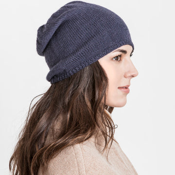 Riverton Royal Slouches Hat Knitting Pattern