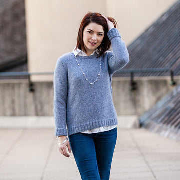Valley Yarns Ashmere Pullover Knitting Pattern