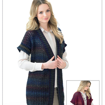 James C. Brett JB294 Waistcoats Knitting Pattern
