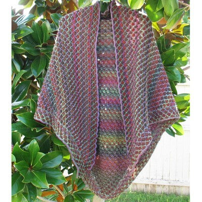 Jojoland Blooming Bud Wrap Knitting Pattern