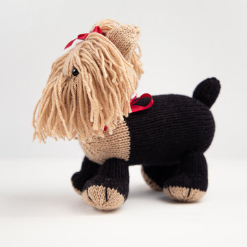 Deramores Coco the Yorkshire Terrier Toy Knitting Pattern