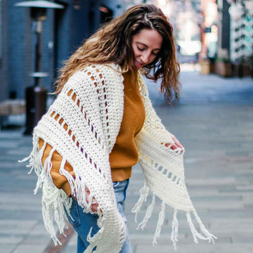 Whisper Triangle Scarf