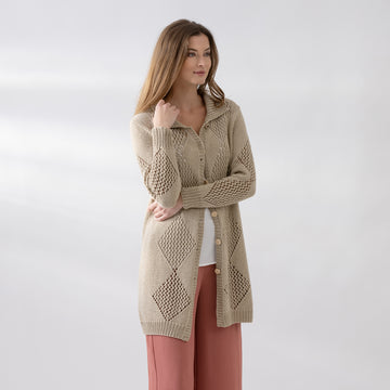 String Cora Coat Cardigan Knitting Pattern