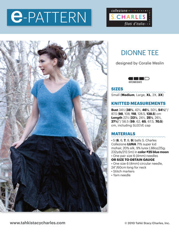 Stacy Charles Fine Yarns Dionne Tee PDF