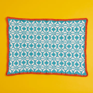 Paintbox Yarns Funky Fairisle Wall Hanging PDF (Free)