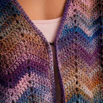 Sirdar Moonlight Bloom Cardigan Crochet Pattern
