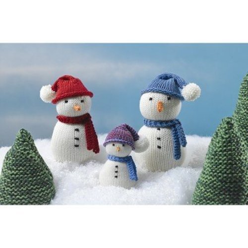 Valley Yarns Snow Family Knitting Pattern