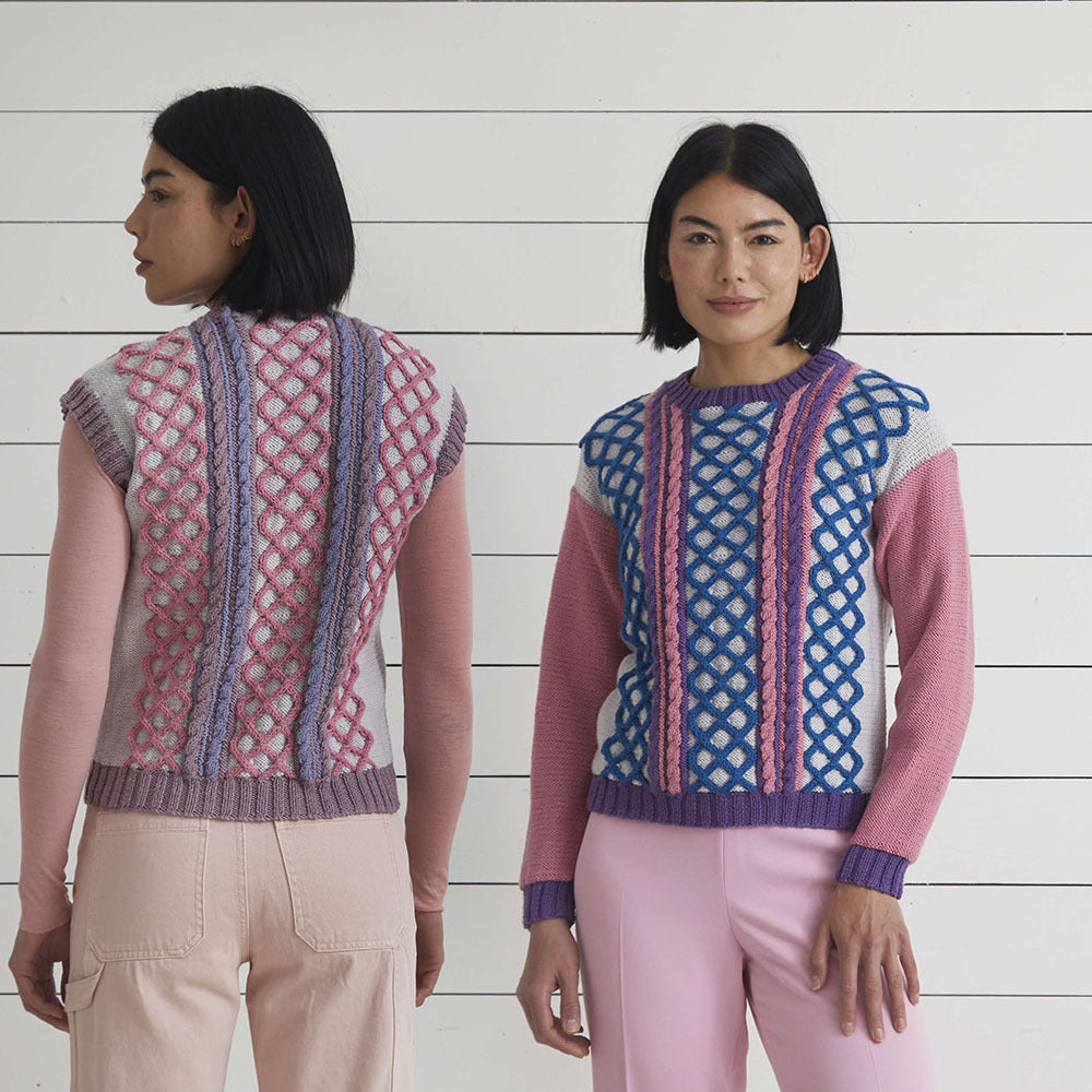 Debbie Bliss Customize Your Cables Collection eBook Knitting Pattern