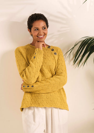 Finch Sweater in Rowan Creative Linen PDF