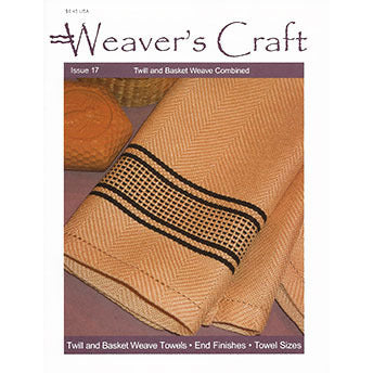 Weavers Craft Weaver's Craft Magazine - Twill and Basket Weave Combined (17)