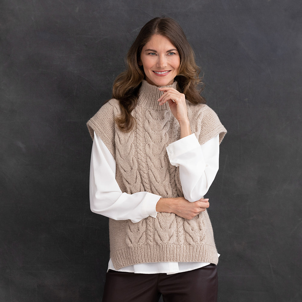 String Franny Vest Knitting Pattern