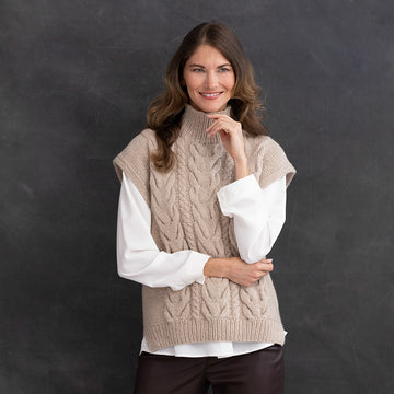 String Franny Vest Knitting Pattern
