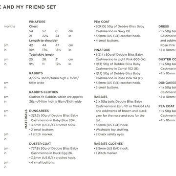 Debbie Bliss Me and My Friend Set PDF