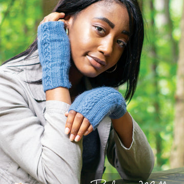 Universal Yarn Balsam Mitts Gloves Knitting Pattern