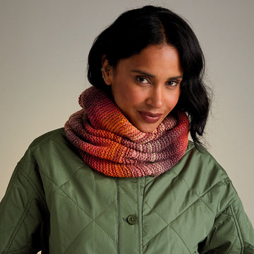 Sirdar Sunset Stroll Snood Accessory Knitting Pattern