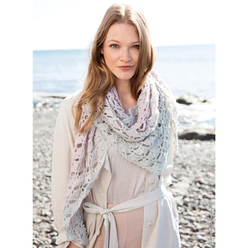 Lana Grossa Crochet Triangular Shawl Pattern