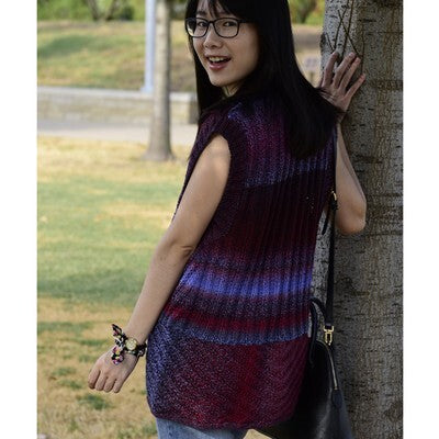 Jojoland Illusion Waistcoat Knitting Pattern