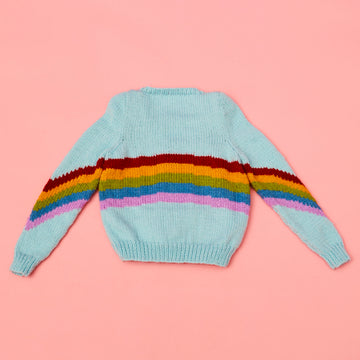 Paintbox Yarns Child's Cosy Rainbow Cardigan Knitting