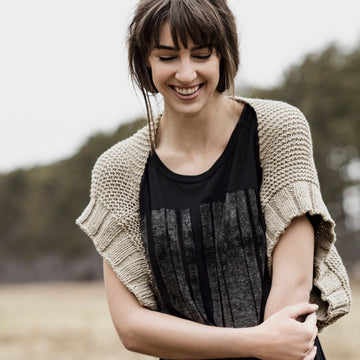 Blue Sky Fibers Afton Shrug PDF