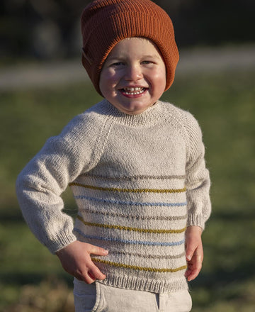 Milo Sweater in Viking of Norway Alpaca Liten Storm PDF