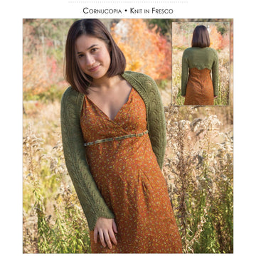 Classic Elite Yarns Cornucopia Cardigan Knitting Pattern