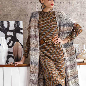Long Cardigan Knitting Pattern