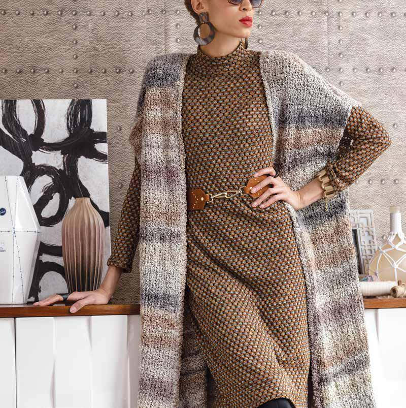 Long Cardigan Knitting Pattern