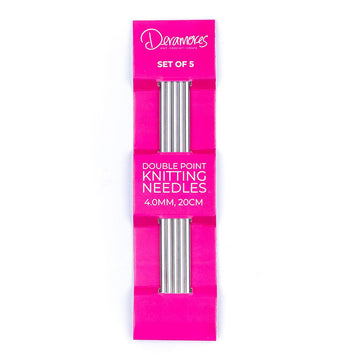 Deramores Double Point Needles 8in (Set of 5)