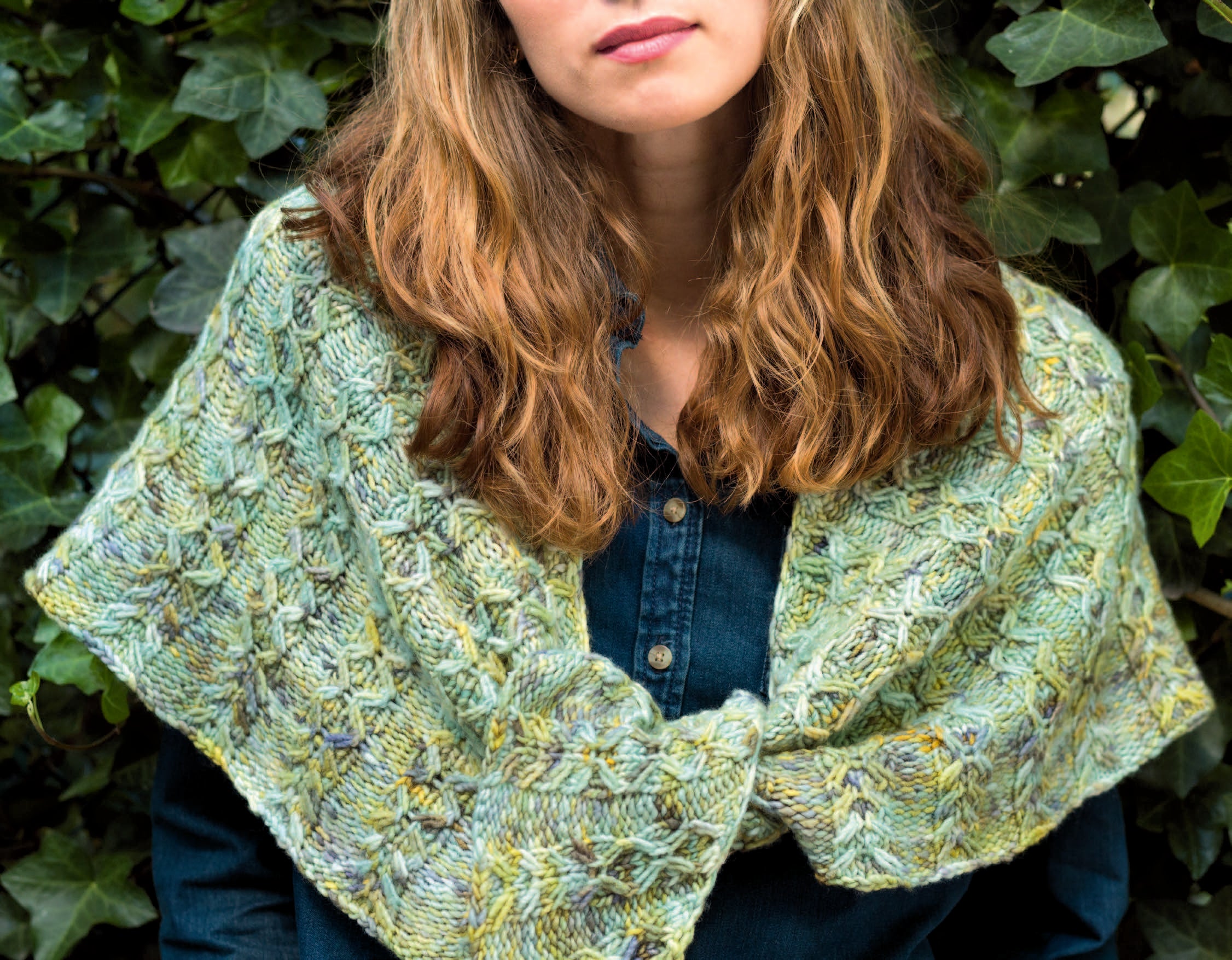 Prospect Park Shawl Wrap Knitting Pattern