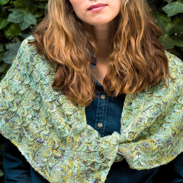 Prospect Park Shawl Wrap Knitting Pattern