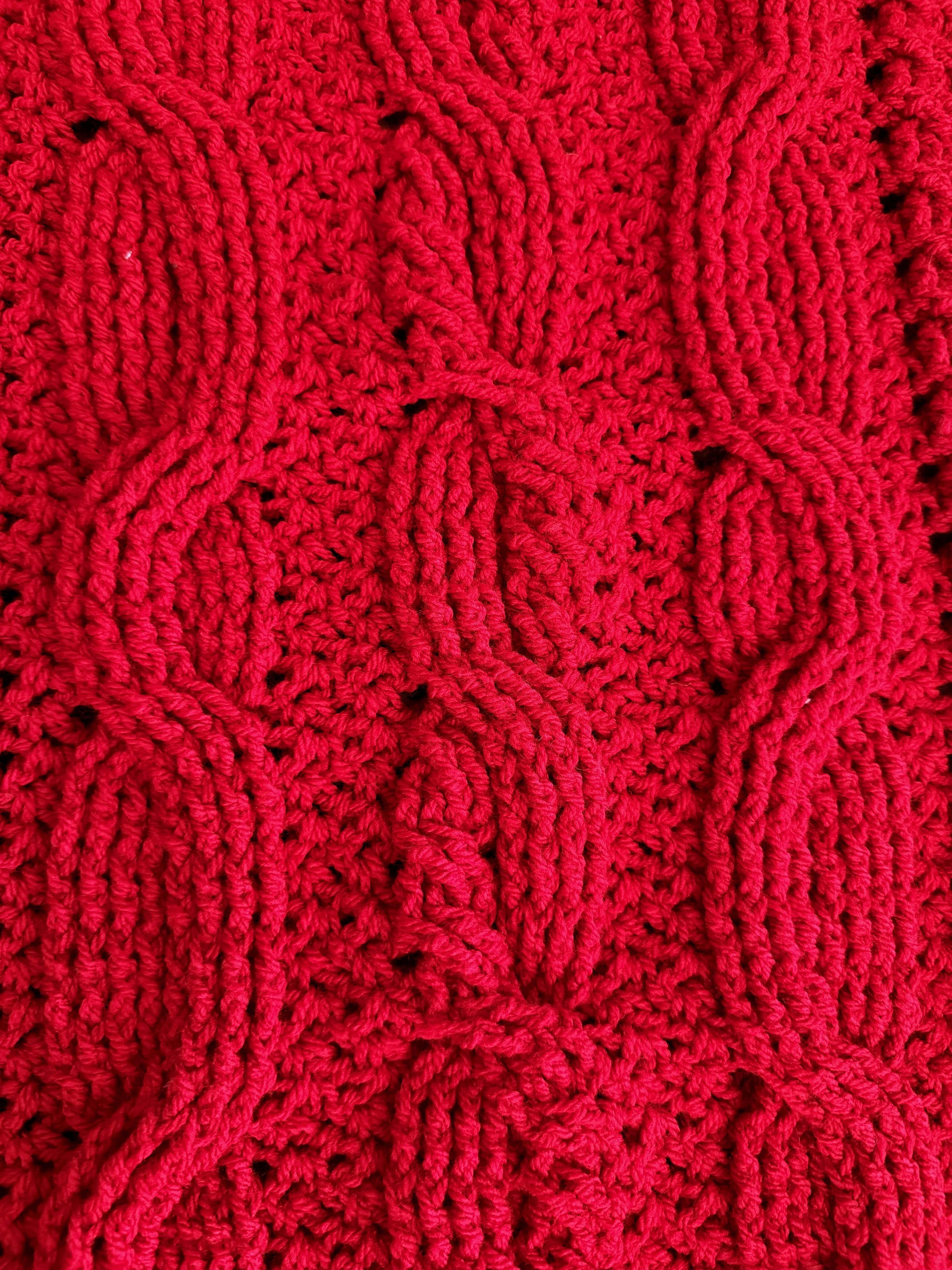 Bonnie's Christmas Cabled Throw